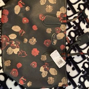 Coach Floral Tote Bag